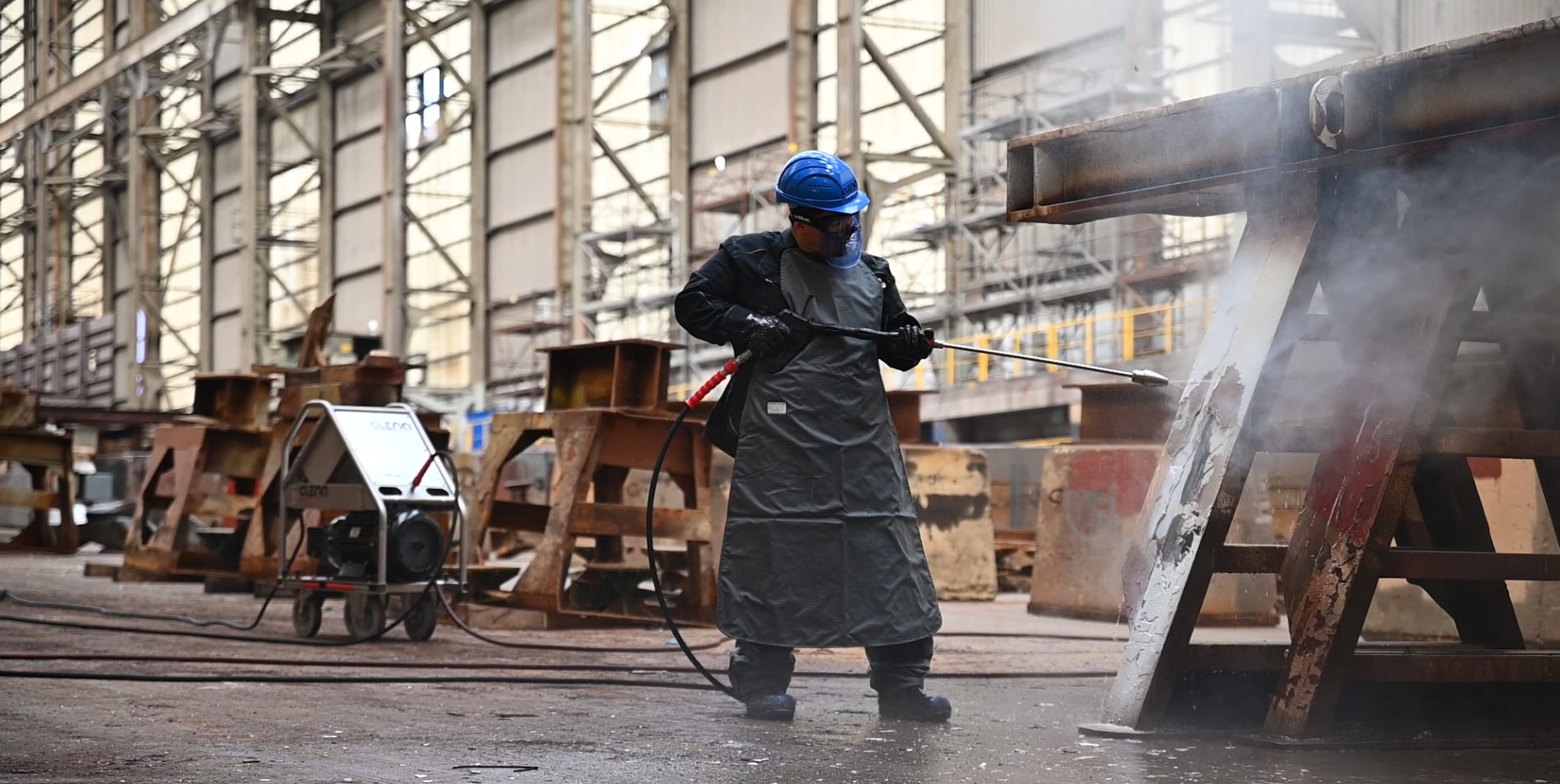 CLENA Hochdruckreiniger für Profis 500 bar High pressure washer for professionals