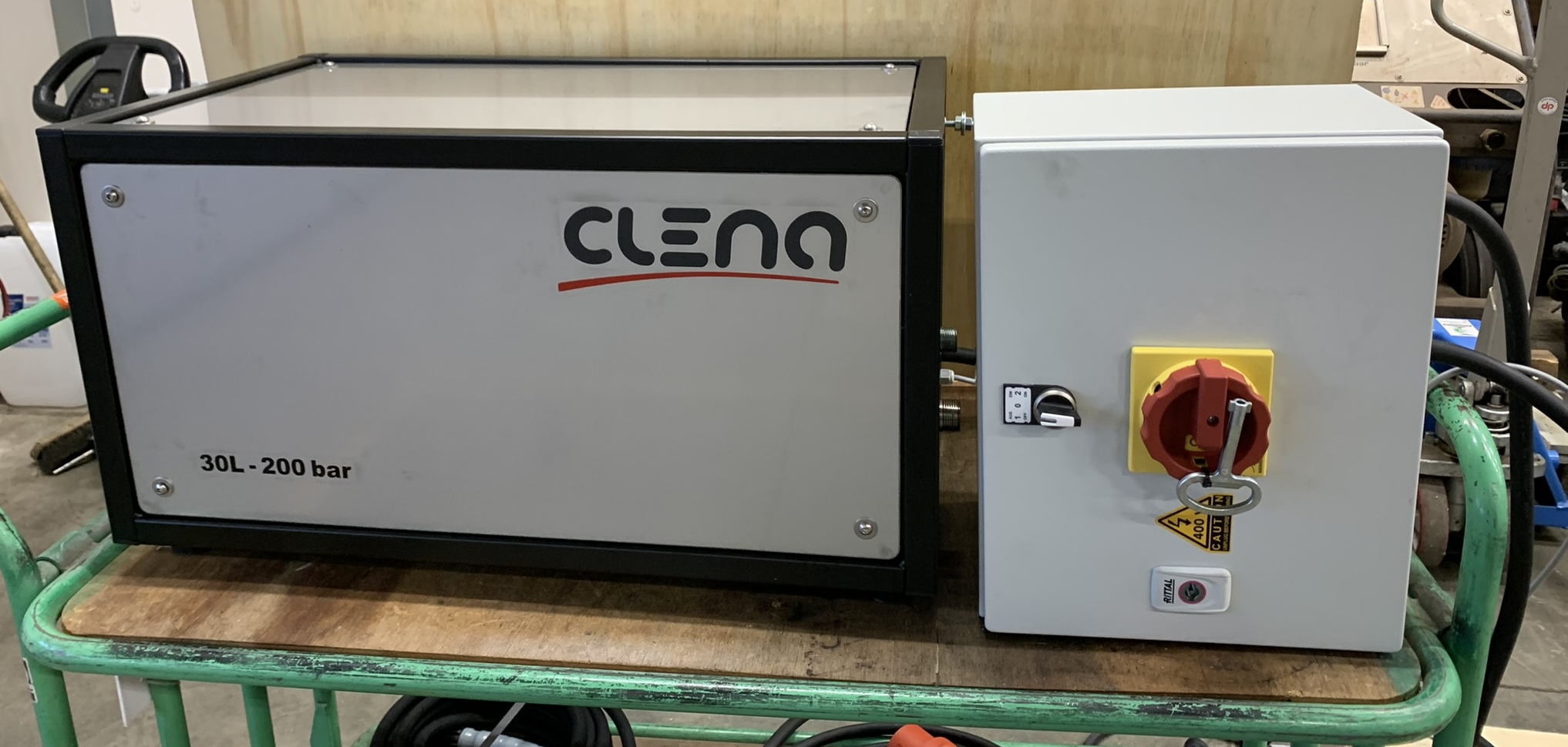 CLENA Hochdruckreiniger stationäre Sonderanlagen, Anlagenbau stationary high pressure washer custom system