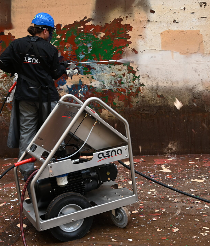 CLENA Hochdruckreiniger für Profis 500 bar High pressure washer for professionals