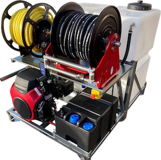 CLENA Hochdruckreiniger für Profis KB mit Wassertank High pressure washer for prosfessionals with water tank