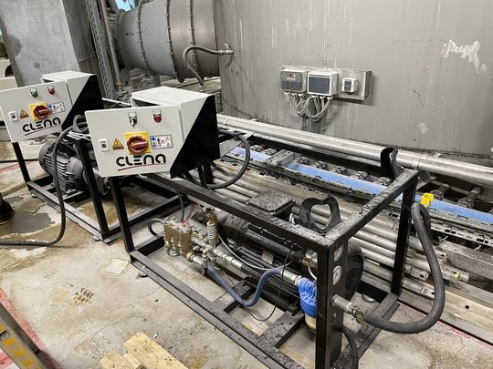 CLENA stationäre Hochdruckreiniger Sonderanlage Anlagenbau stationary high pressure washer custom system